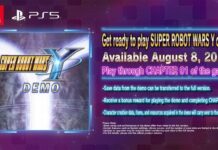 Demo Super Robot Wars Y Telah Dirilis!