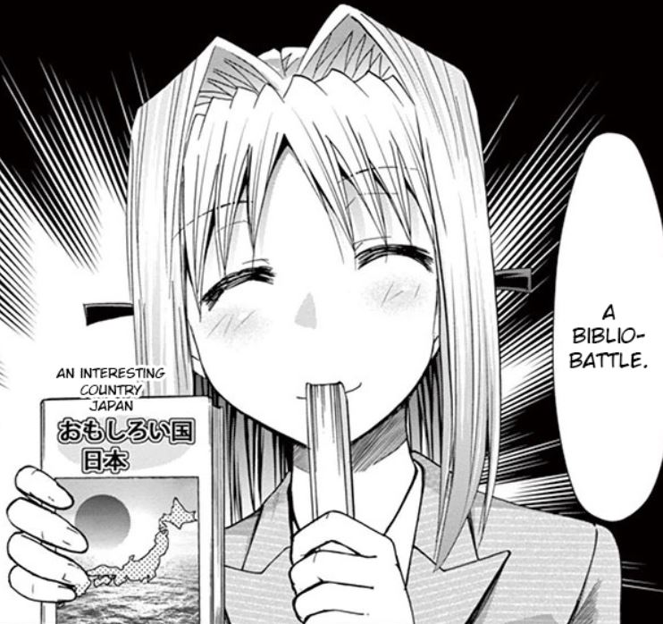 Bibliobattle (From Denpa Kyoushi) KAORI Nusantara Bibliobattle