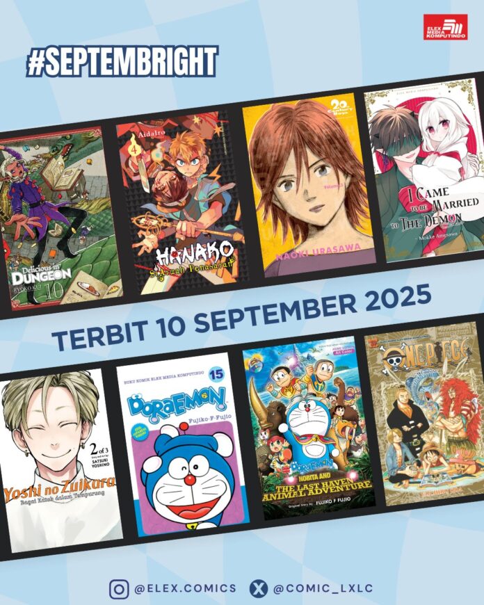 bocoran komik september 2025