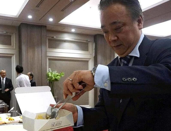 makanan sisa restoran kehidupan di jepang