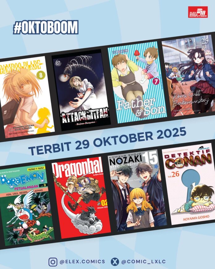 komik bocoran komik oktober 2025