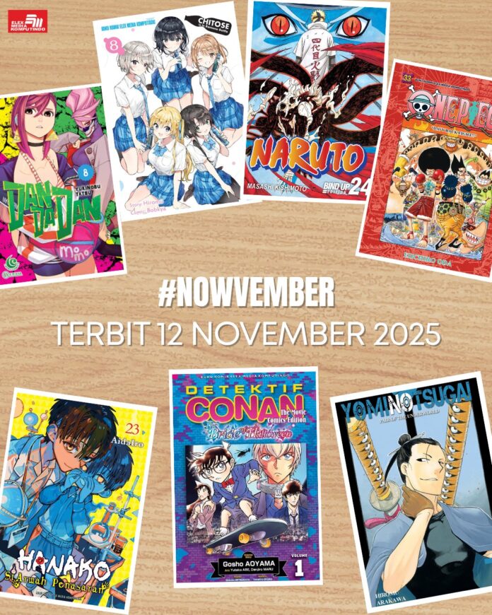 bocoran komik november 2025