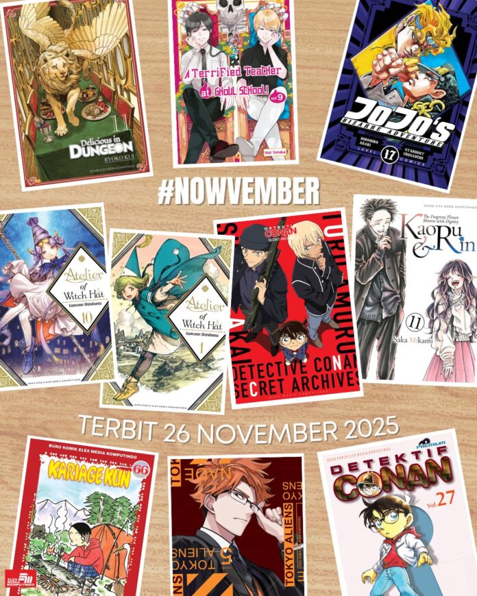 komik bocoran komik november 2025