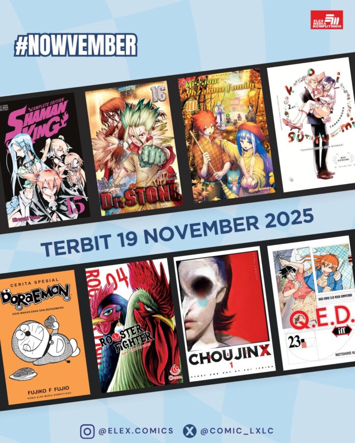 bocoran komik november 2025