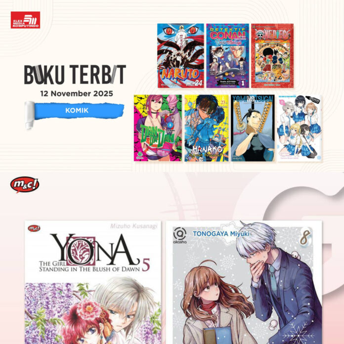 Jadwal Terbit Komik Tanggal 12 November 2025