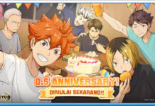 Duo “Freak Quick” Tiba di HAIKYU!! FLY HIGH, Mengawali Perayaan 0.5 Anniversary dengan UR Tobio Kageyama dan SP Shoyo Hinata haikyu