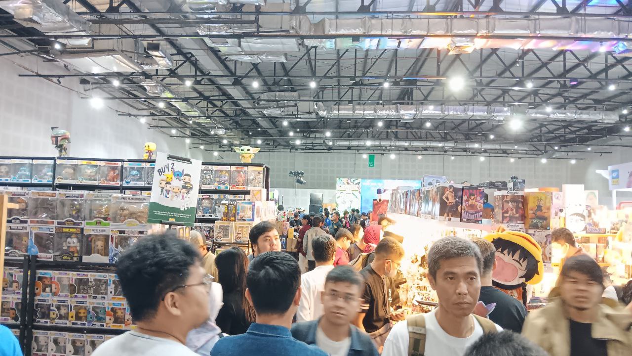 Suasana Jakarta Toys & Comics Fair 2026