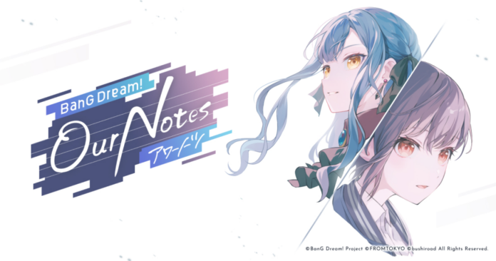 bang dream our notes