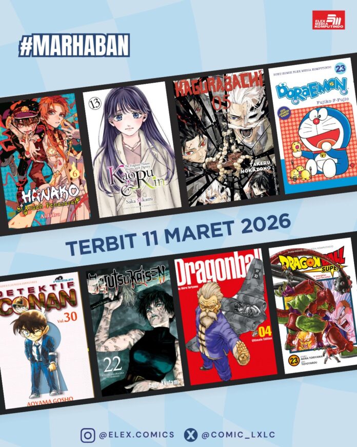komik bocoran komik maret 2026