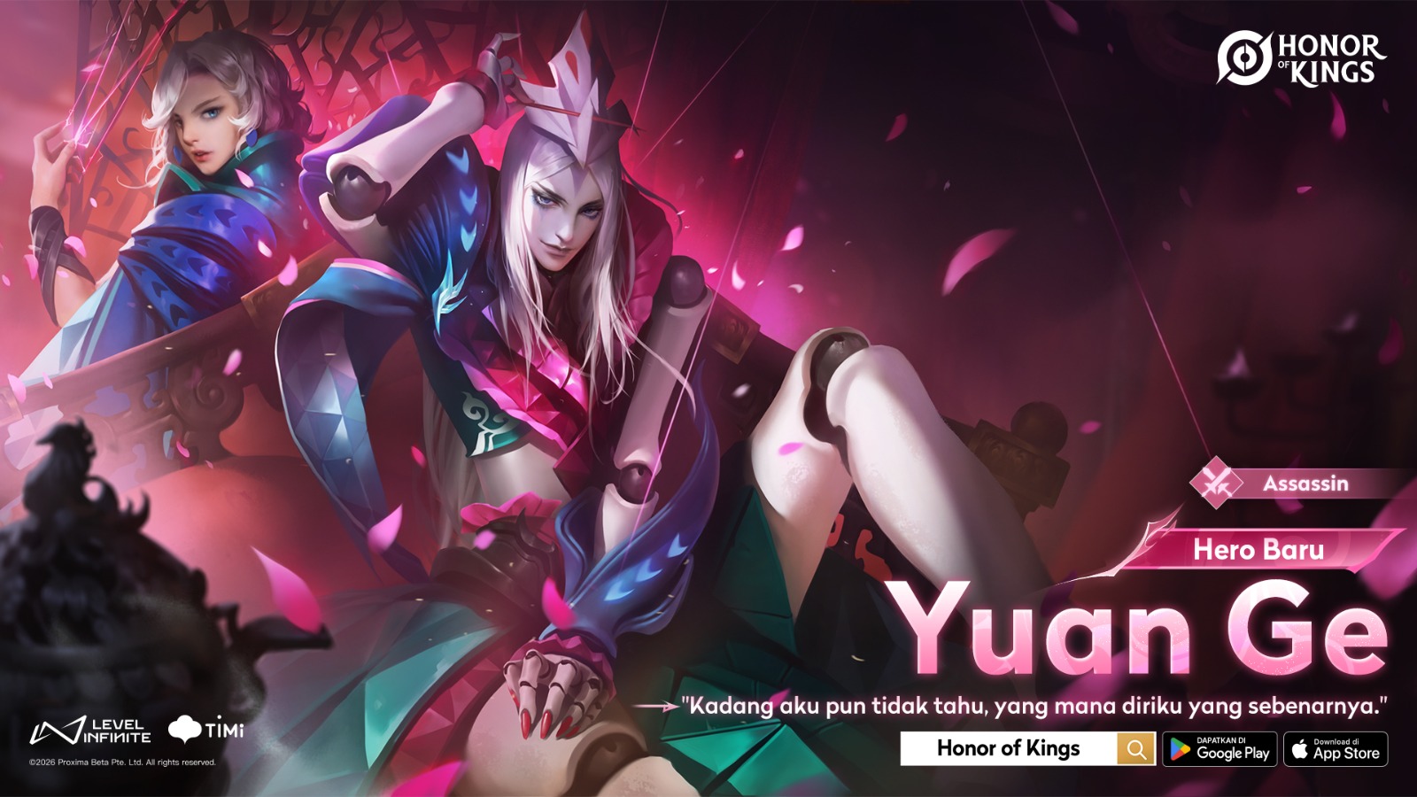 Hero Baru dari update HOK, Yuan Ge