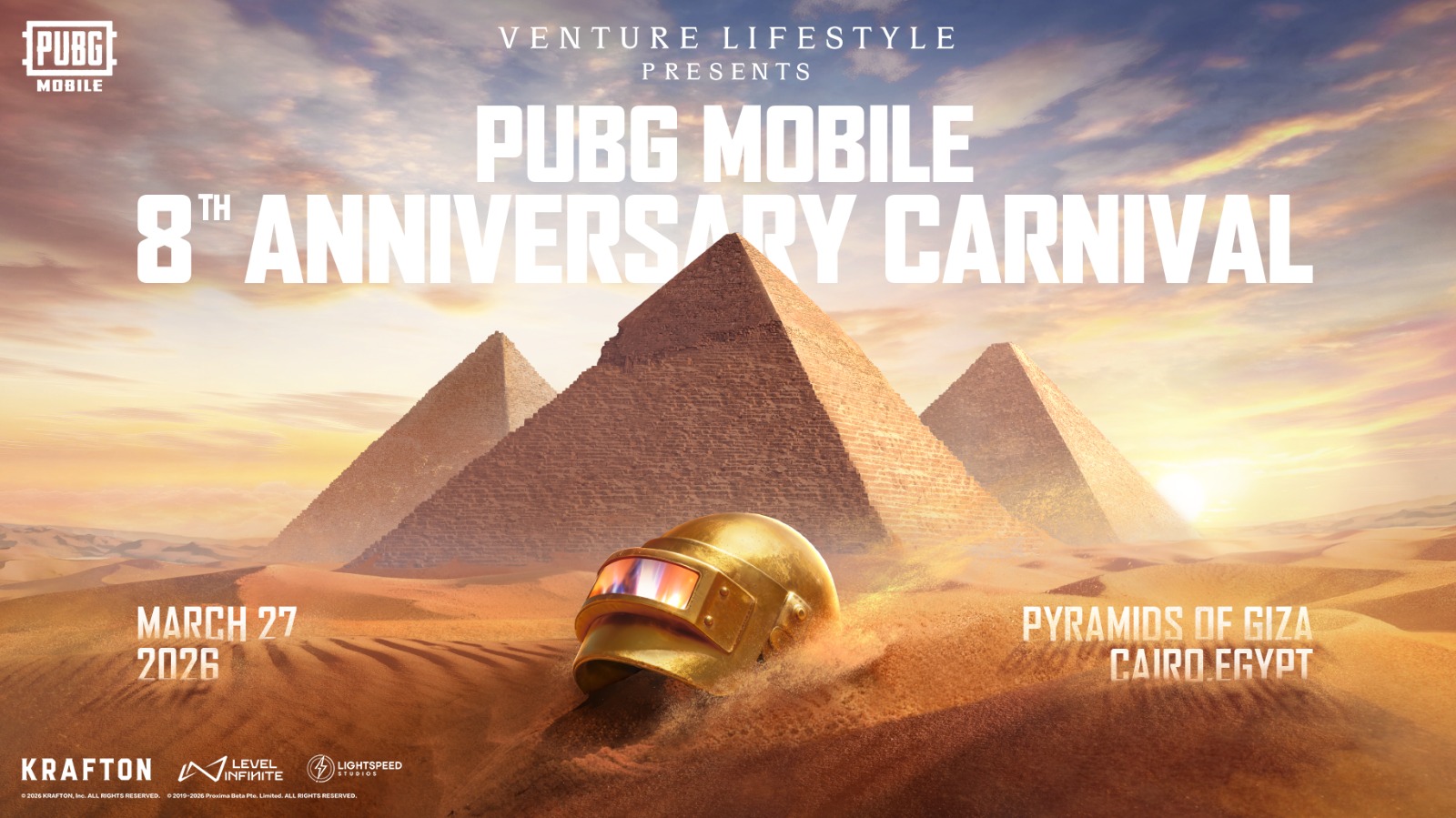 Puncak Perayaan 8th Anniversary PUBG Mobile di Kairo