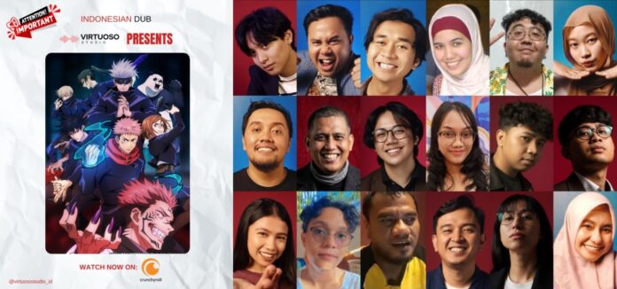 jujutsu kaisen dubbing