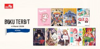 Jadwal Terbit Komik Tanggal 4 Maret 2026