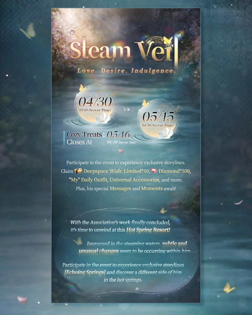 Love and Deepspace Steam Veil (1)