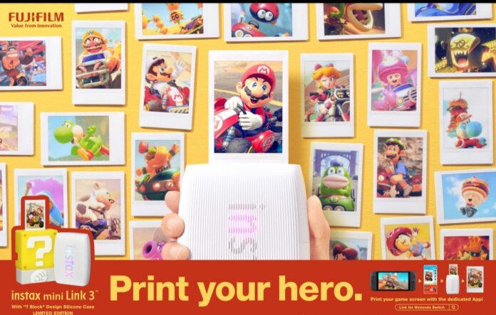 InstaxMiniLinkxMarioBros_banner Cover Instax Mini Link x Super Mario Bros