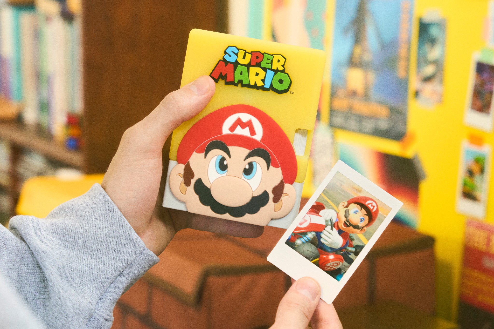 Gambar Instax Mini Link Super Mario Bros