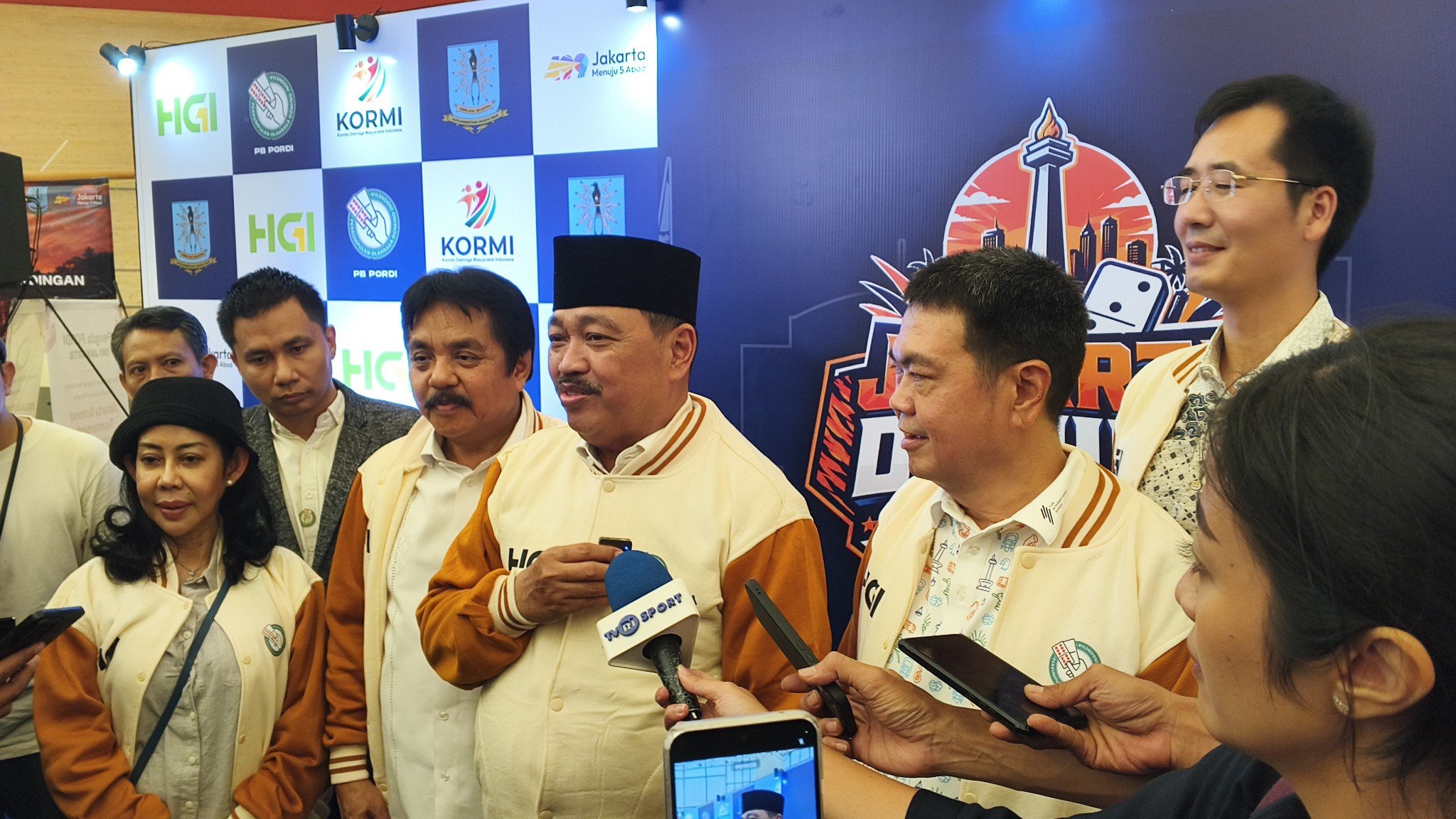 Obrolan bersama pihak HGI Jakarta Domino Tournament 2026