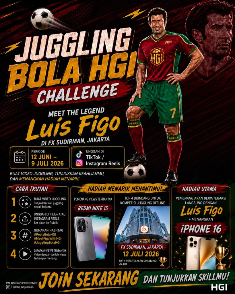 Juggling Challenge Pesta Bola HGI 2026