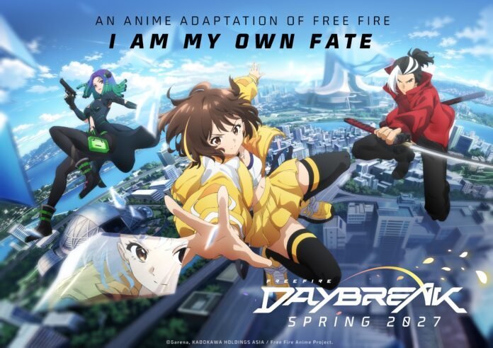 ©Garena, KADOKAWA HOLDINGS ASIA / Free Fire Anime Project ©Garena, KADOKAWA HOLDINGS ASIA / Free Fire Anime Project