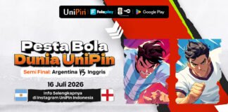 UniPin Gelar Nobar Pesta Bola Dunia 2026 untuk Komunitas Game dan Sepak Bola UniPin Gelar Nobar Pesta Bola Dunia 2026 untuk Komunitas Game dan Sepak Bola