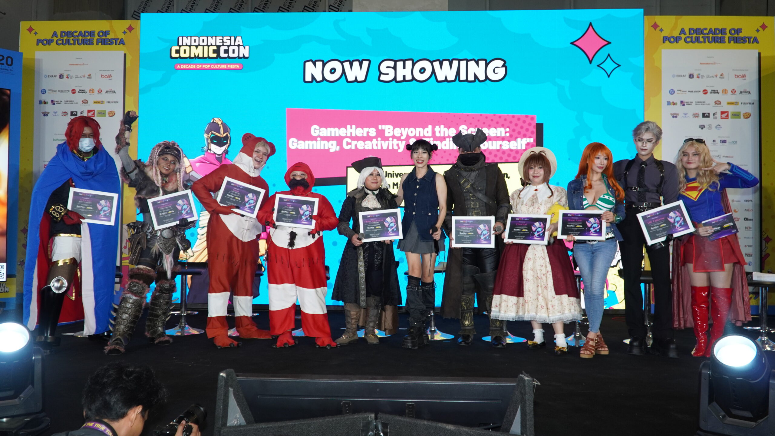 GameHers di Indonesia Comic Con 2026